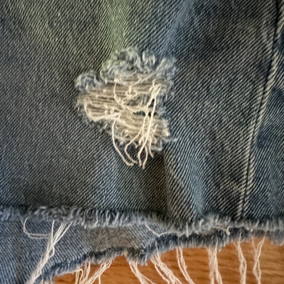 Madewell The Perfect Jean Short Size 25 Cut Offs - Picture 9 of 10